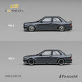 CM Model 1/64 Pandem M3 E30 Metallic Gunmetal Gray - GT Hobby Store