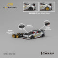 CM Model 1/64 Subaru BRZ Varis Arising-1 Silver - GT Hobby Store