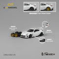 CM Model 1/64 Subaru BRZ Varis Widebody (White) - GT Hobby Store