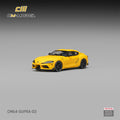 CM Model 1/64 Toyota GR Supra Nitro Yellow - GT Hobby Store
