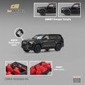 CM Model 1/64 Toyota Sequoia Midnight Black - GT Hobby Store