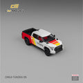 CM Model 1:64 Toyota Tundra Baja Heritage – White w/ Racing Stripes – Limited Edition - GT Hobby Store