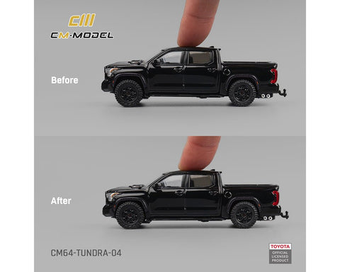 CM Model 1:64 Toyota Tundra – Black - GT Hobby Store