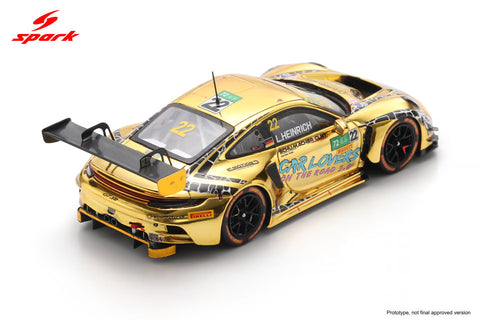 Spark 1/64 Porsche 911 GT3 R (992) No.22 SCHUMACHER CLRT 3rd Macau GT Cup - FIA GT World Cup 2025 Laurin HEINRICH