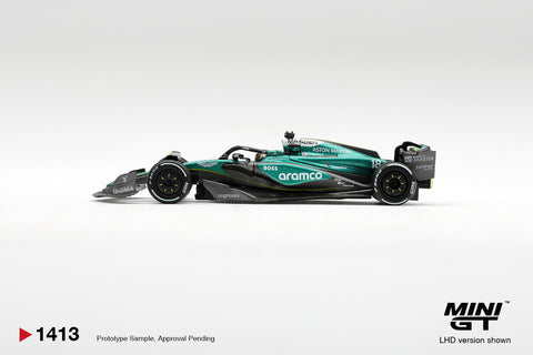 Mini GT 1/64 Aston Martin AMR24 #18 Lance Stroll 2024 F1 2024 Las Vegas GP
