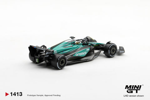 Mini GT 1/64 Aston Martin AMR24 #18 Lance Stroll 2024 F1 2024 Las Vegas GP