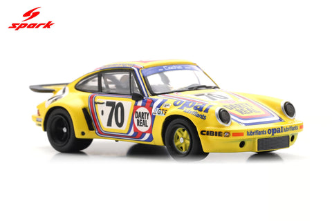 Spark 1/64 Porsche 911 Carrera RSR 3.0 No.70 24h Le Mans 1974 R. Touroul - H. Cachia - D. Rua