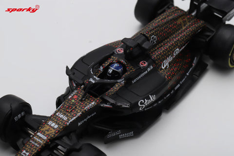 Spark 1/64 Alfa Romeo F1 Team Stake C43 No.77 Alfa Romeo F1 Team ORLEN Las Vegas GP 2023 Valtteri Bottas