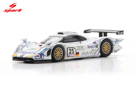 Spark 1/64 Porsche 911 GT1 No.25 2nd Le Mans 24H 1998 B. Wollek - J. Muller - U. Alzen