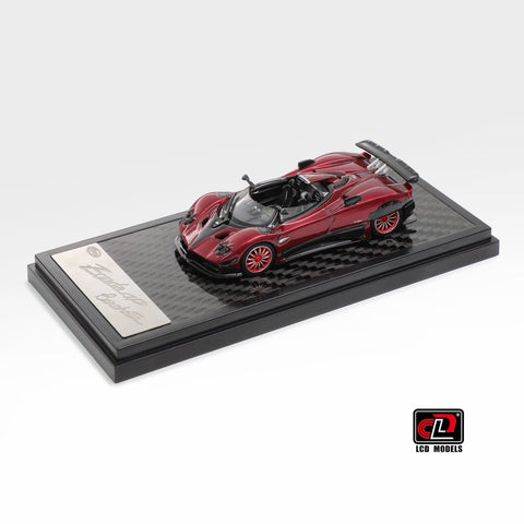 LCD 1/64 Pagani Zonda HP - Carbon Red