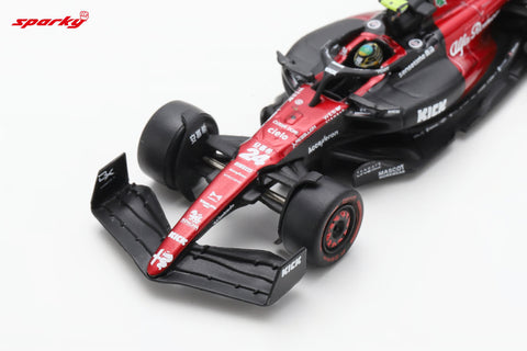Spark 1/64 Alfa Romeo F1 Team KICK C43 No.24 Alfa Romeo F1 Team ORLEN 2023 Zhou Guanyu