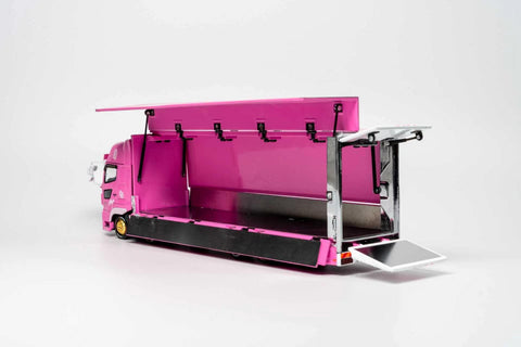GCD 1/64 Hino 700 LB Pink - Kayano Distribution Edition - GT Hobby Store