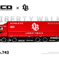 GCD 1:64 LBWK Mitsubishi Fuso Super Great Super Silhouette - Red – Special Edition - GT Hobby Store