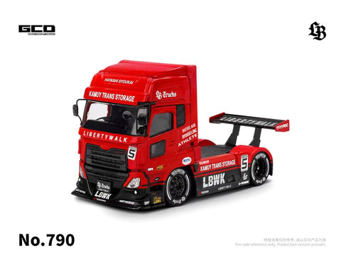 GCD 1:64 LBWK UD Quon 2022 Super Silhouette - Red – Special Edition – Red - GT Hobby Store