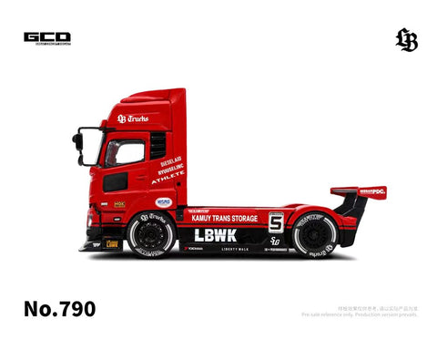 GCD 1:64 LBWK UD Quon 2022 Super Silhouette - Red – Special Edition – Red - GT Hobby Store