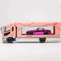 GCD 1/64 Lifting Van w/ Pink Pig Chrome MX-5 - GT Hobby Store