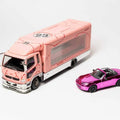 GCD 1/64 Lifting Van w/ Pink Pig Chrome MX-5 - GT Hobby Store