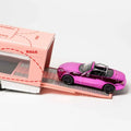 GCD 1/64 Lifting Van w/ Pink Pig Chrome MX-5 - GT Hobby Store