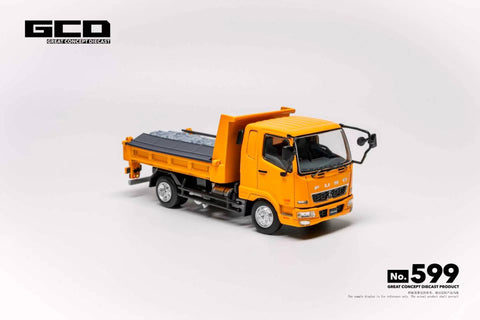 GCD 1/64 Mitsubishi Fuso Medium Duty Dump Truck (RHD) - GT Hobby Store