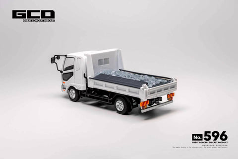 GCD 1/64 Mitsubishi Fuso Medium Duty Dump Truck (RHD) - GT Hobby Store