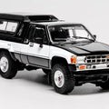 GCD 1/64 Toyota Hilux SR5 XTRA Cab 1985 Black (LHD) - GT Hobby Store