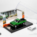 GCD 1/64 Toyota Hilux SR5 XTRA Cab 1985 Green (LHD) - GT Hobby Store
