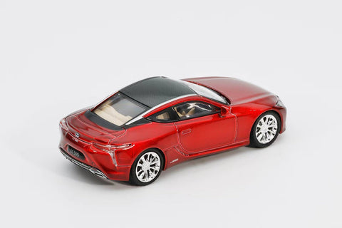 GCD X enchery 1/64 Lexus LC500 Standard Version - Red (LHD) - GT Hobby Store