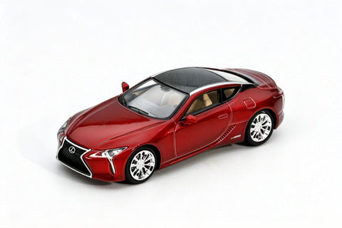 GCD X enchery 1/64 Lexus LC500 Standard Version - Red (LHD) - GT Hobby Store