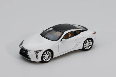 GCD X enchery 1/64 Lexus LC500 Standard Version - White (LHD) - GT Hobby Store