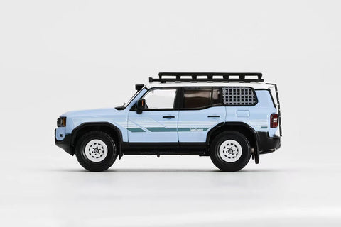 GCD x enchery 1/64 Toyota Land Cruiser Prado 2024-LHD Blue - GT Hobby Store