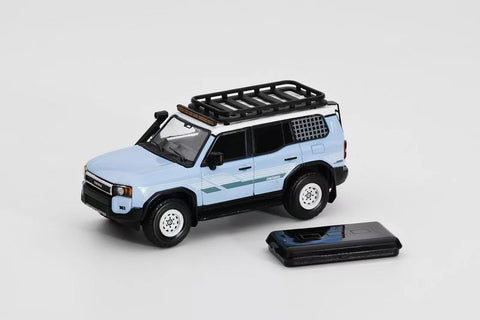 GCD x enchery 1/64 Toyota Land Cruiser Prado 2024-LHD Blue - GT Hobby Store