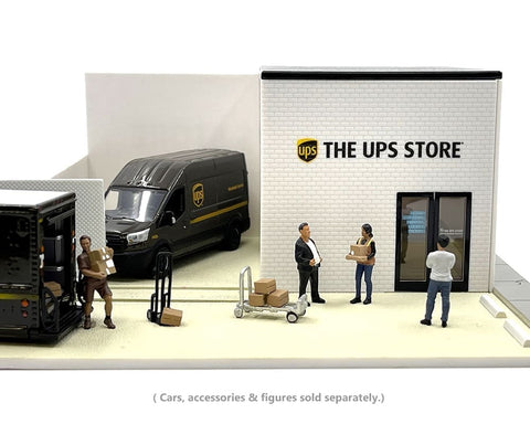 Greenlight 1:64 Diorama The UPS Store – Mijo Exclusives - GT Hobby Store