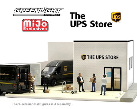 Greenlight 1:64 Diorama The UPS Store – Mijo Exclusives - GT Hobby Store