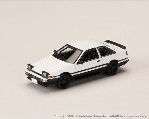 Hobby Japan 1/64 Initial D Diorama Set Series Toyota Sprinter Trueno (AE86) 2-Door Initial D Shinji Inui VS Takumi Fujiwara - GT Hobby Store