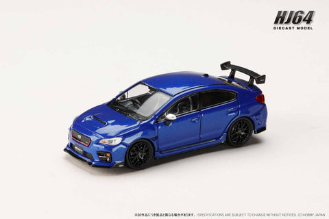 Hobby Japan 1/64 Subaru WRX STI S207 Nurburgring(NBR) Challenge Package - Blue - GT Hobby Store
