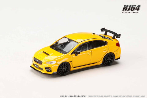 Hobby Japan 1/64 Subaru WRX STI S207 Nurburgring(NBR) Challenge Package - Yellow - GT Hobby Store