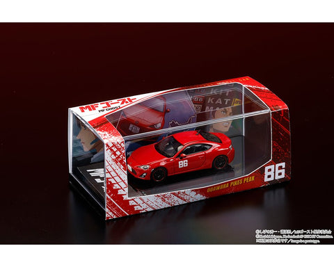 Hobby Japan 1/64 Toyota 86 GT (ZN6) at Odawara Pikes Peak / MF GHOST – Kanata Katagiri - GT Hobby Store