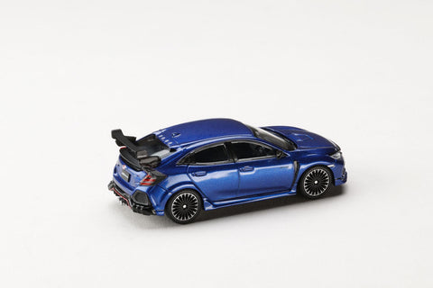 Hobby Japan JDM64 1/64 Mugen Civic Type R (FK8) 2017 - Racing Blue Pearl - GT Hobby Store