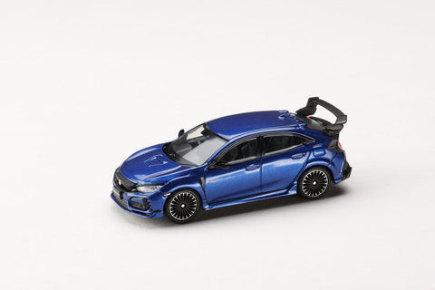 Hobby Japan JDM64 1/64 Mugen Civic Type R (FK8) 2017 - Racing Blue Pearl - GT Hobby Store