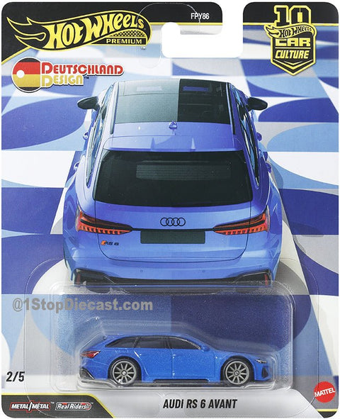Hot Wheels 1/64 Car Culture 10th Anniversary 2026 W Assortment – DEUTSCHLAND DESIGN - GT Hobby Store