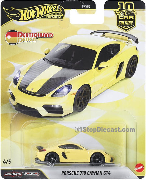 Hot Wheels 1/64 Car Culture 10th Anniversary 2026 W Assortment – DEUTSCHLAND DESIGN - GT Hobby Store