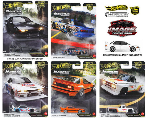 Hot Wheels 1/64 Car Culture 2027 A Release – Mountain Drifters - GT Hobby Store