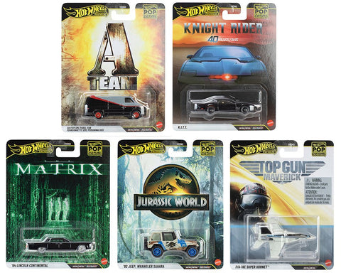 Hot Wheels 1/64 Pop Culture U Case Assortment 2027 - GT Hobby Store