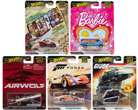 Hot Wheels 1:64 Premium Pop Culture 10 - Piece Q Assortment (Sealed Case) - GT Hobby Store