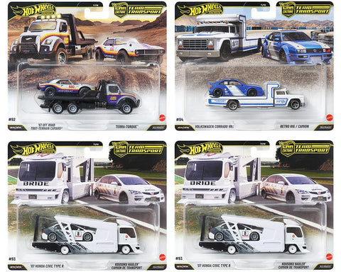 Hot Wheels 1:64 Team Transport 2026 L Case Assortment - GT Hobby Store