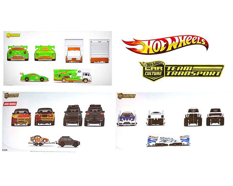 Hot Wheels 1:64 Team Transport 2026 M Case Assortment - GT Hobby Store