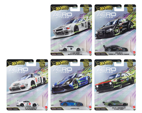 Hot Wheels Premium 1:64 Car Culture U Assortment Aero Style - GT Hobby Store
