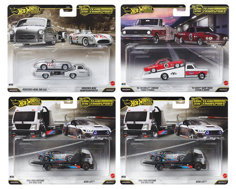Hot Wheels Premium Team Transport 4 - Piece K Assortment (Sealed Case) - GT Hobby Store