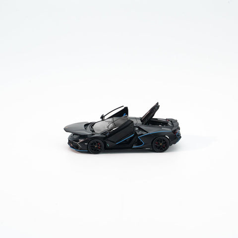 Hung Hing 1/64 Lamborghini Revuelto - Black w/ Blue Accent - GT Hobby Store