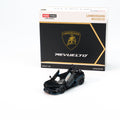 Hung Hing 1/64 Lamborghini Revuelto - Black w/ Blue Accent - GT Hobby Store